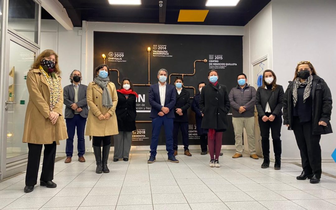 Directora Nacional de la ANID visita la PUCV para conocer sobre el Nodo CIV-VAL y el trabajo regional en ciencia, tecnología e innovación