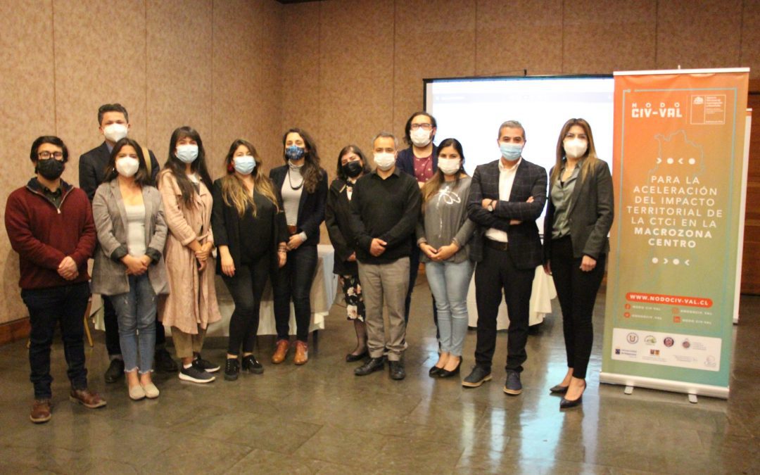 Representantes del Nodo CIV-VAL comparten hoja de ruta para impulsar el desarrollo de la ciencia y la tecnología en la Macrozona Centro