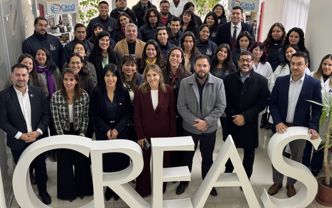 Ministra de Ciencia, Tecnología, Conocimiento e Innovación visita Centro Científico Tecnológico CREAS